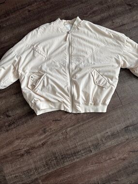By Anthropologie Oversized Bomber Jacket